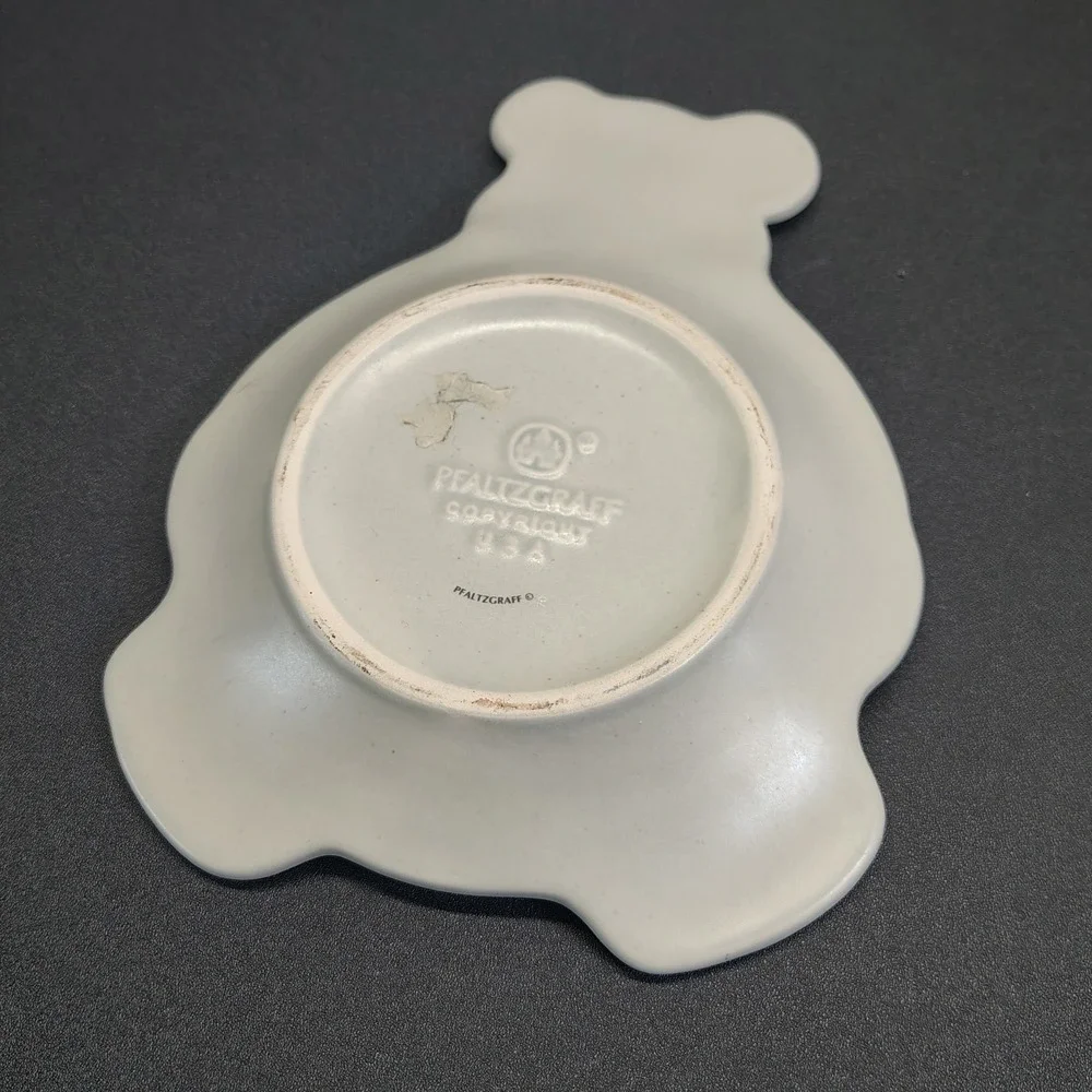 Vintage Pfaltzgraff Heirloom Bear Plate